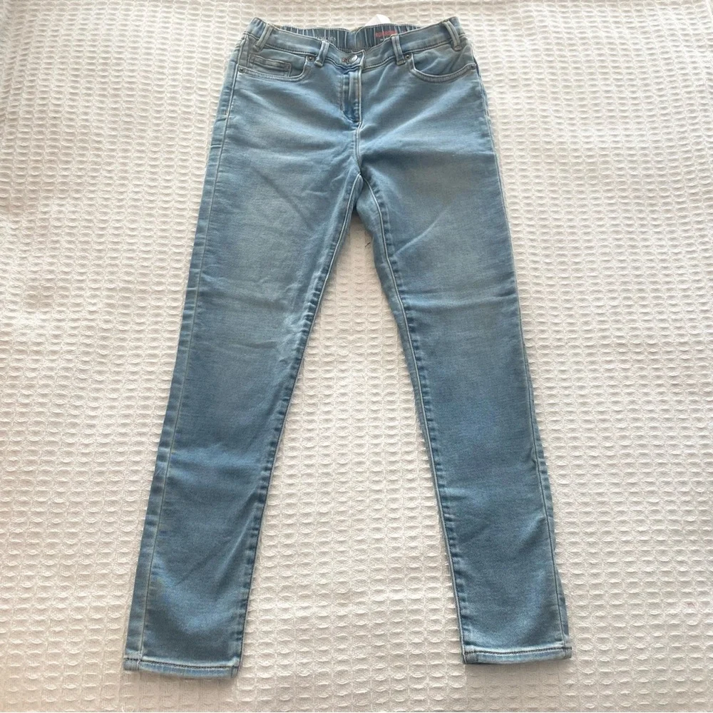 Crewcuts Girls' runaround jean in denim wash size 12 NWT